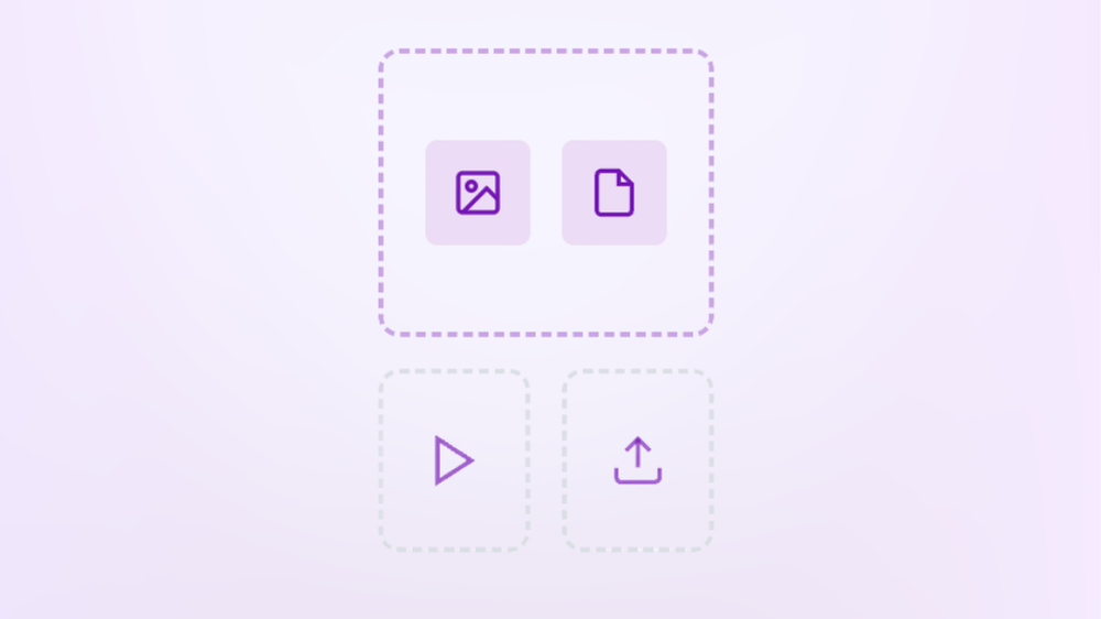 Upload your creative interface preview